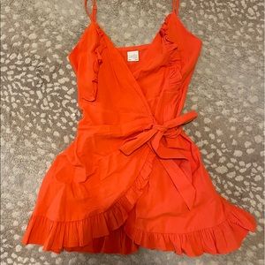 Orange dress from Selfie Leslie